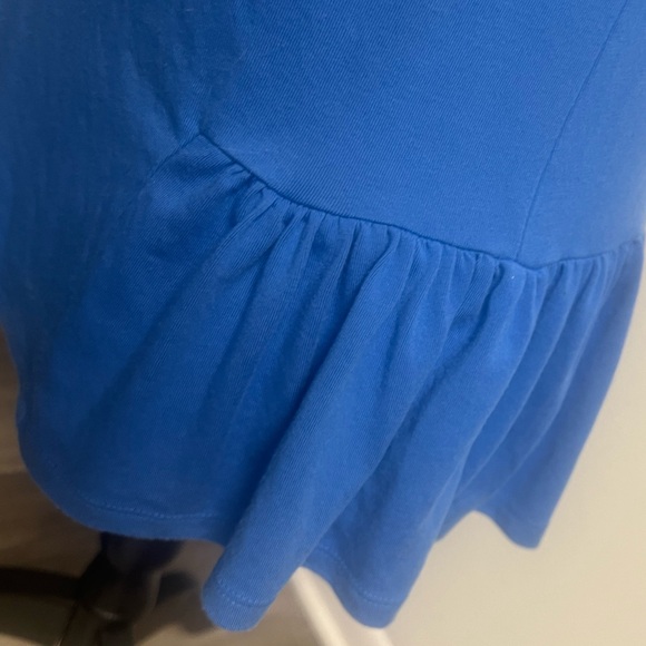 Blue Ruffle Tank Top! - Picture 9 of 14